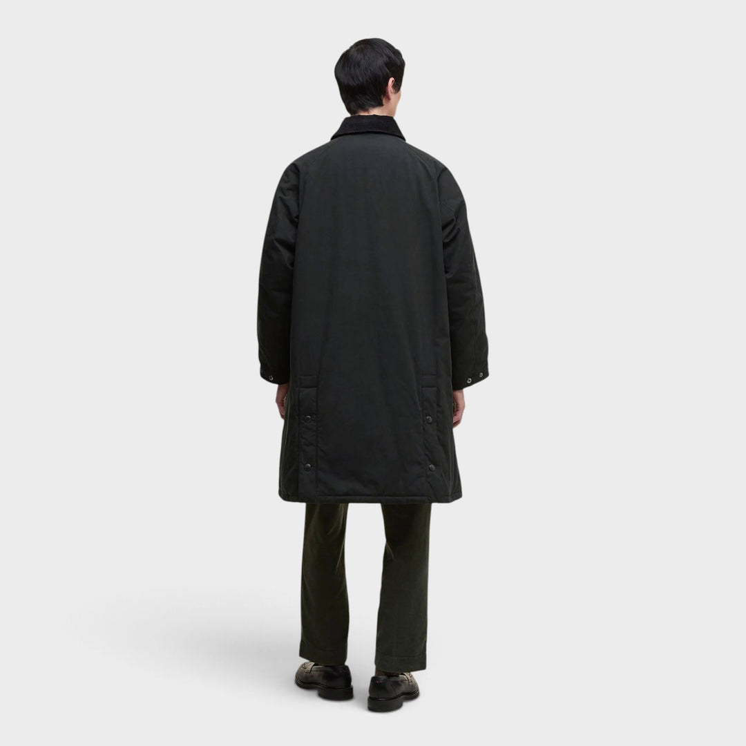 Barbour Padded Exmoor Coat I Coated Black