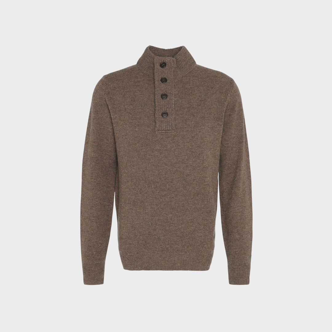 Barbour Patch Zip Through I Dark Stone