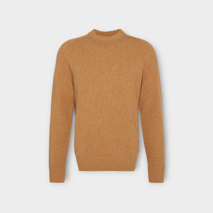 Barbour Grangetown Merino Knit In Orange