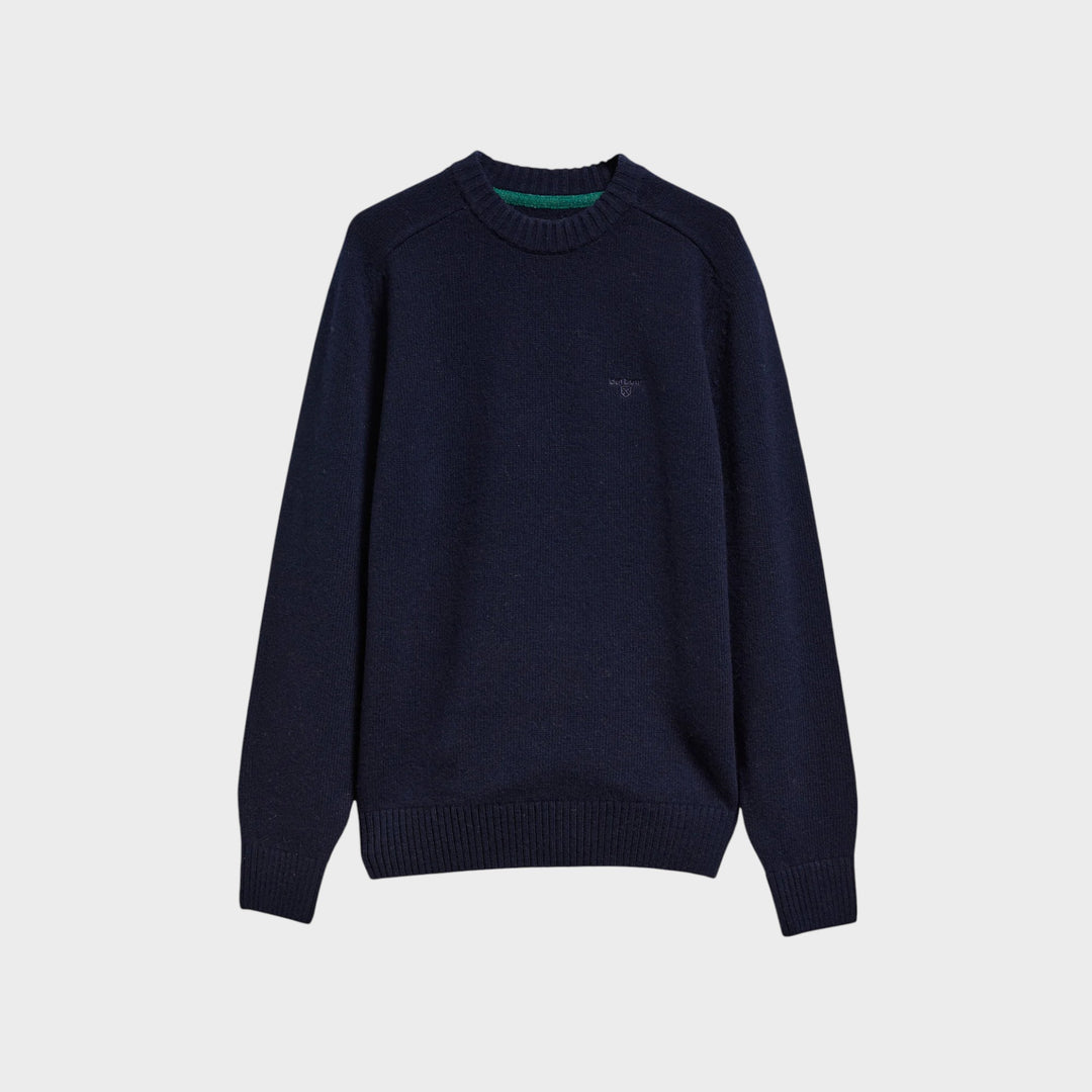 Barbour Newtown Knit Crew I Navy