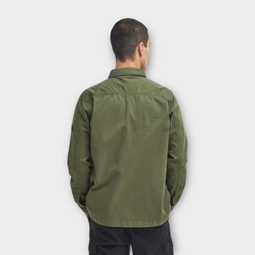 Barbour International Arlo Overshirt In Green