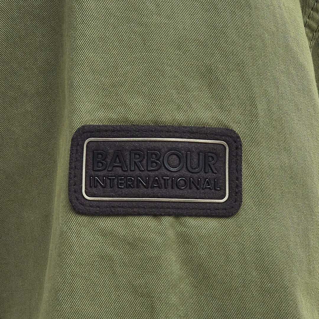 Barbour International Arlo Overshirt In Green