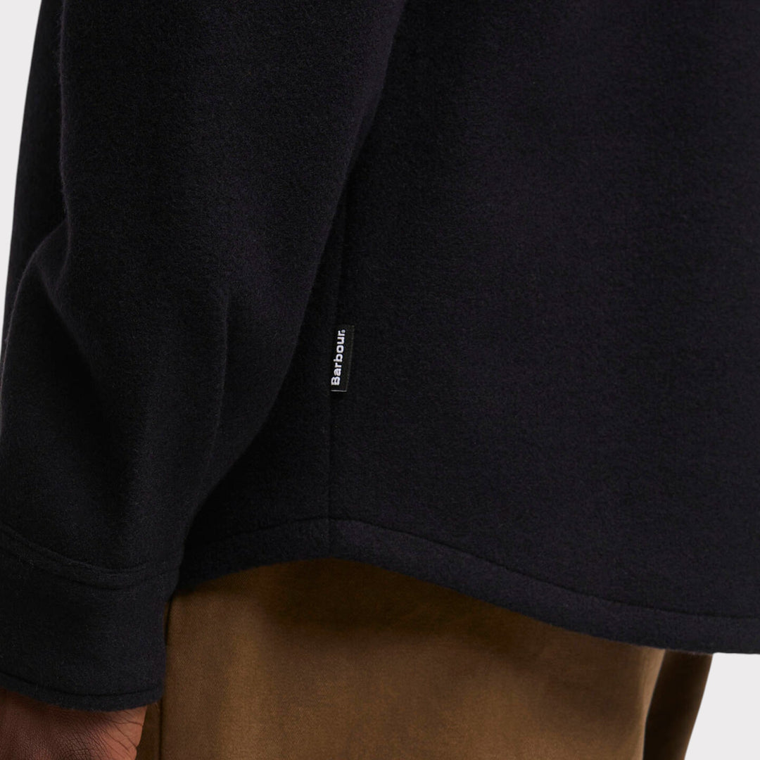 Barbour Marltown Tailored Wool Blend Overshirt I Navy
