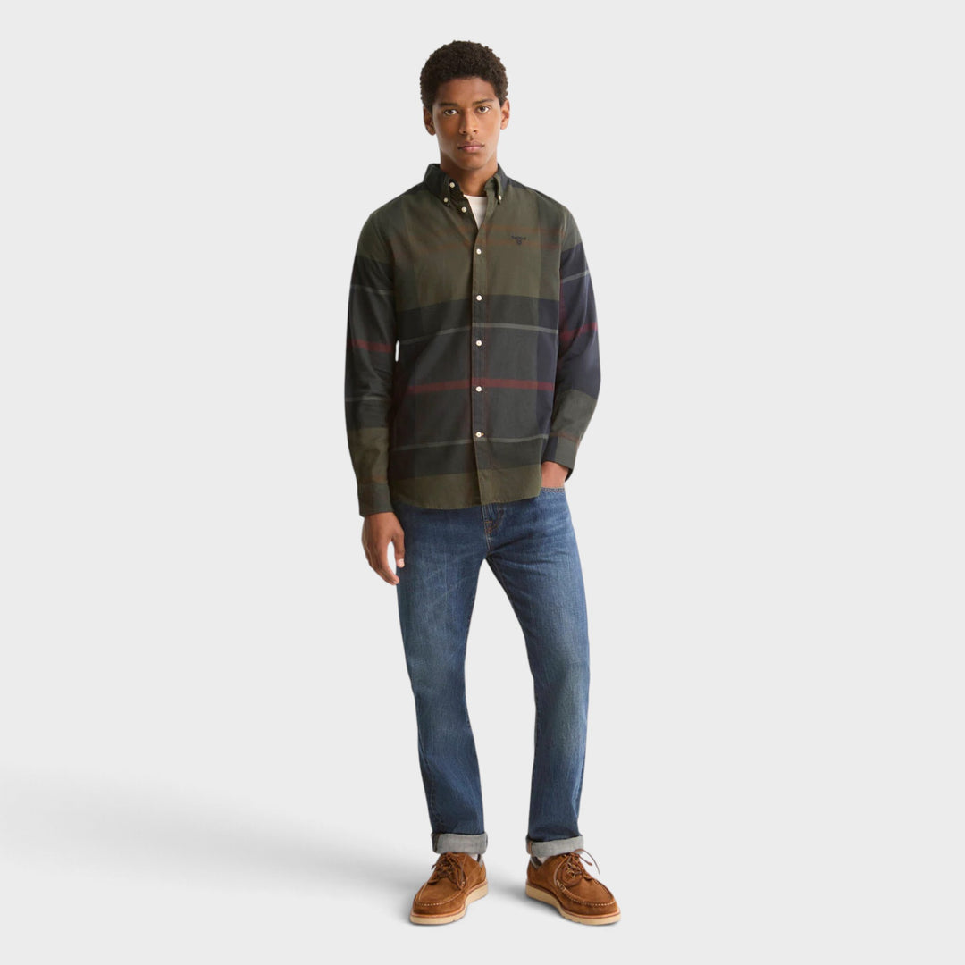Barbour Icelock Tailored Shirt I Shadow Tartan