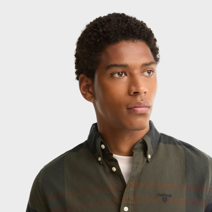 Barbour Icelock Tailored Shirt I Shadow Tartan