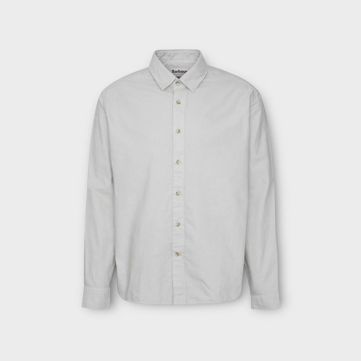 Barbour Garment Dyed Oxford Relaxed Skjorte I Mist