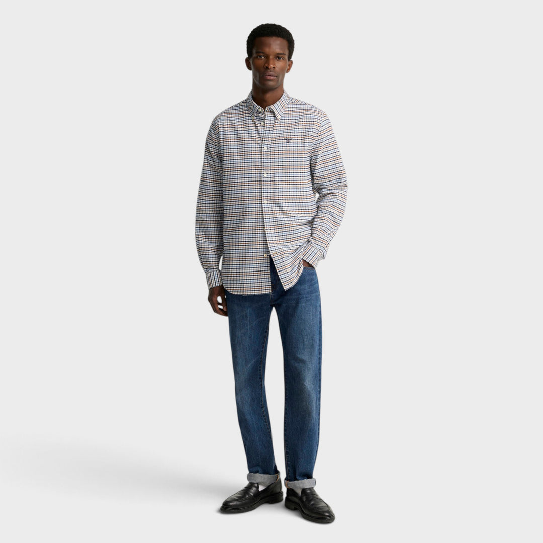 Barbour Rickwood Tailored Skjorte I Stone