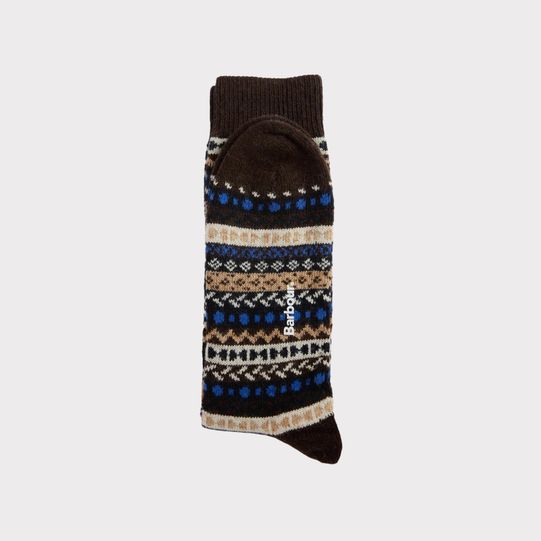 Barbour fairisle 2 Pack Socks I Sand