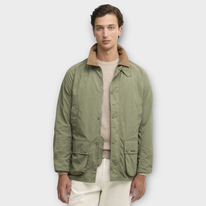 Barbour Ashby Showerproof Jacket In Green