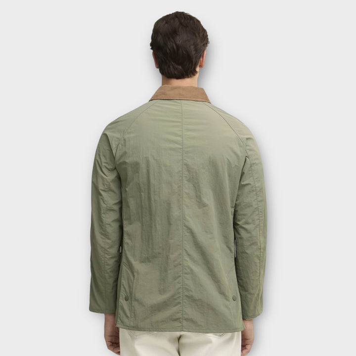 Barbour Ashby Showerproof Jacket In Green