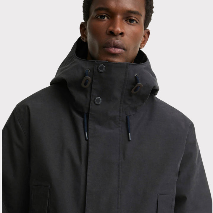 Barbour Nortfield Winter Waterproof Parka I Navy