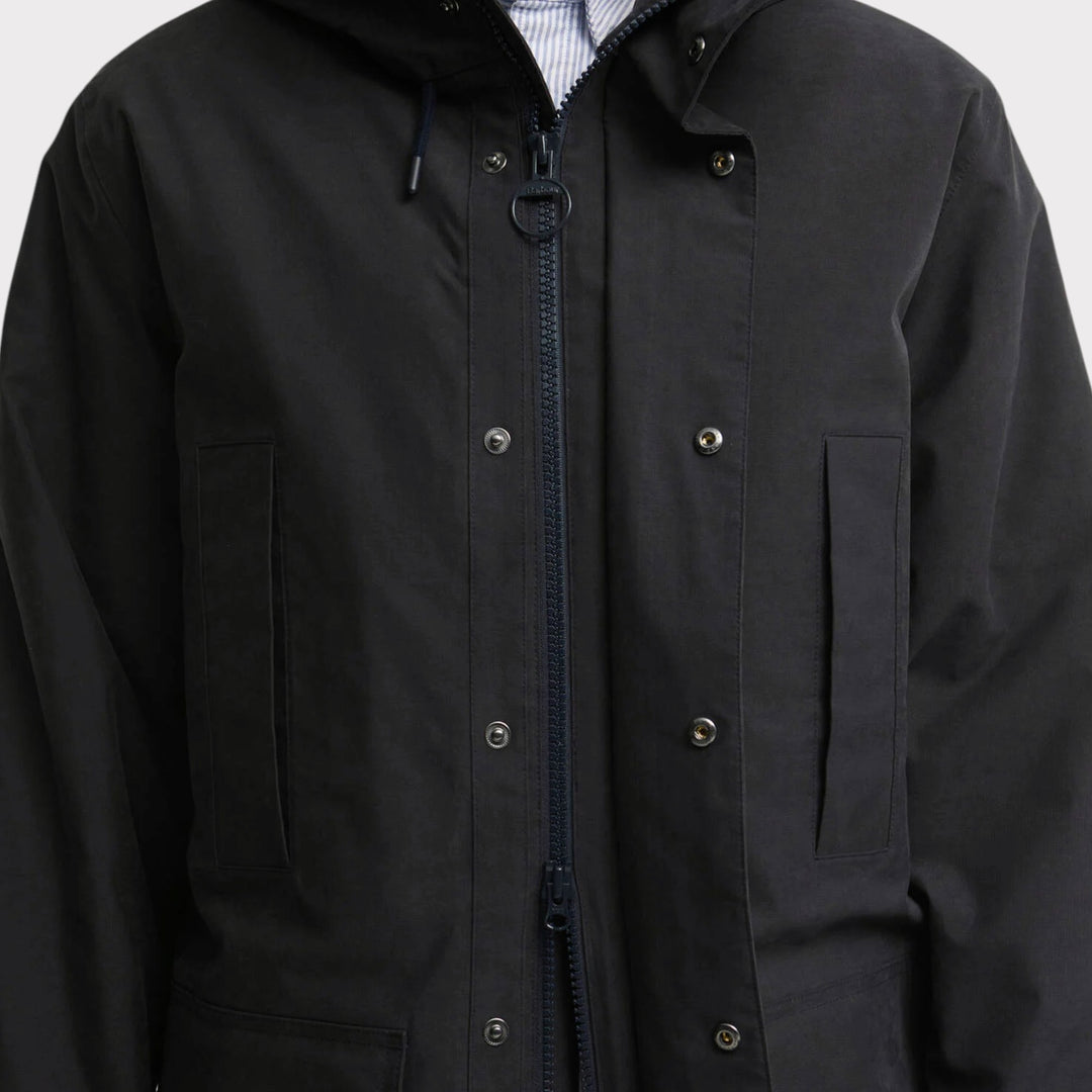 Barbour Nortfield Winter Waterproof Parka I Navy