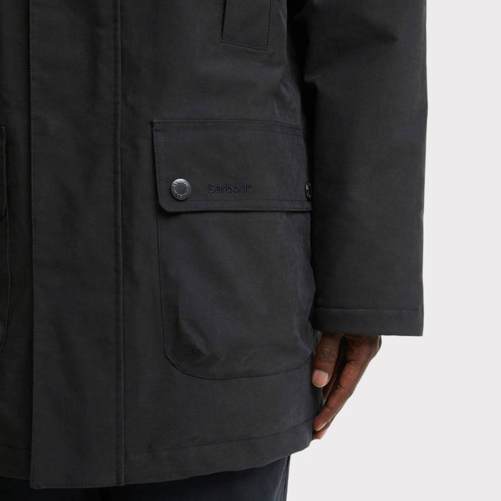 Barbour Nortfield Winter Waterproof Parka I Navy