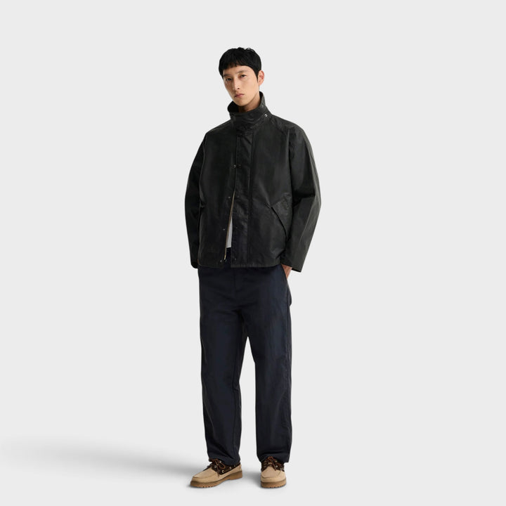 Barbour OS Transport Wax Jakke I Sage