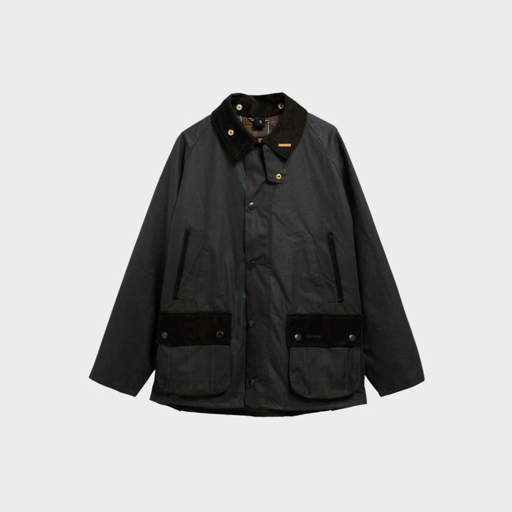 Barbour Icons Patch Bedale Wax Jacket I Sage