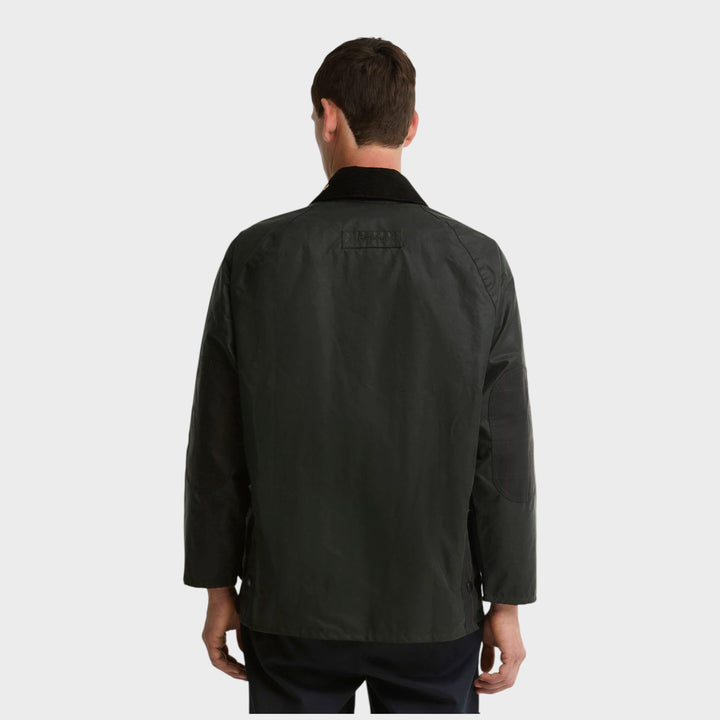 Barbour Icons Patch Bedale Wax Jacket I Sage