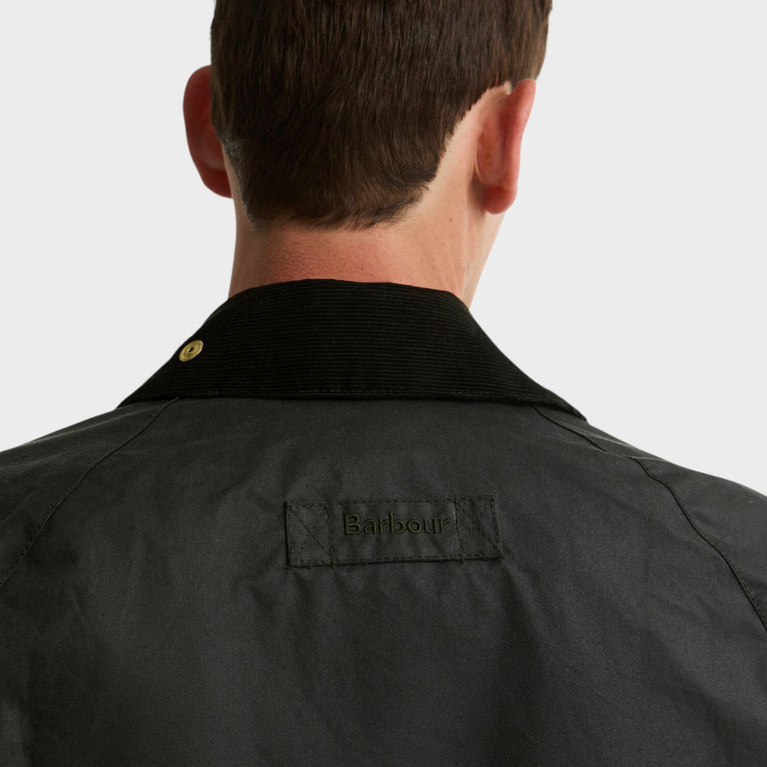 Barbour Icons Patch Bedale Wax Jacket I Sage