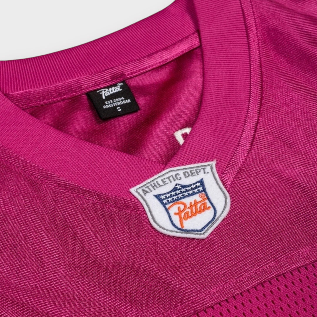 Patta All Star Football Jersey In Pink
