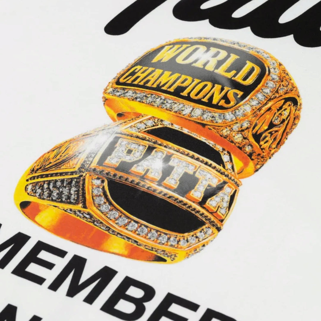 Patta Championship T-Shirt I Hvid