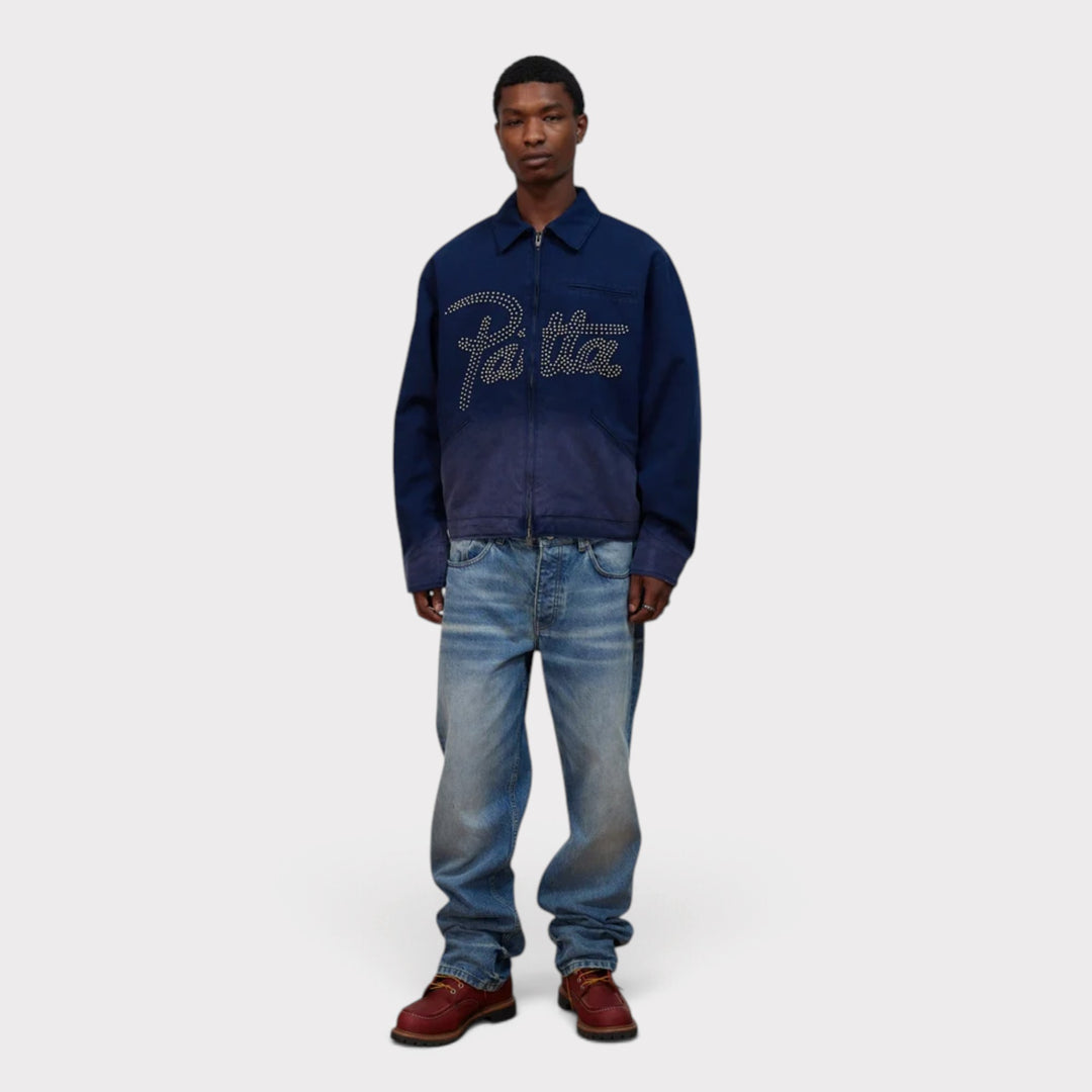 Patta Canvas Workwear Jacket I Peacoat