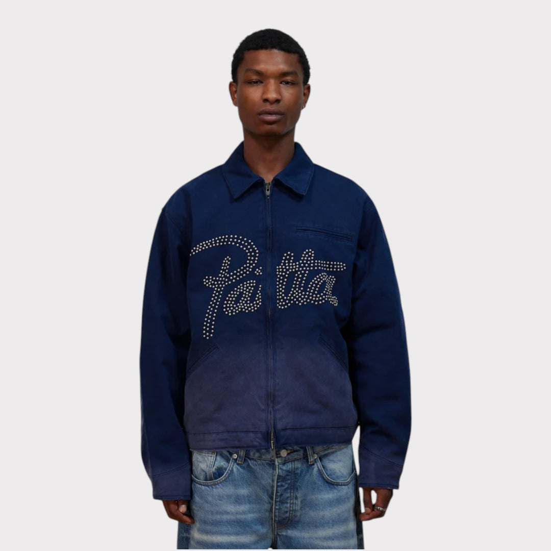 Patta Canvas Workwear Jacket I Peacoat