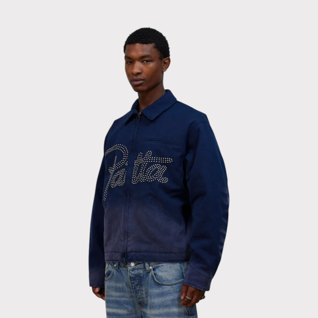 Patta Canvas Workwear Jacket I Peacoat