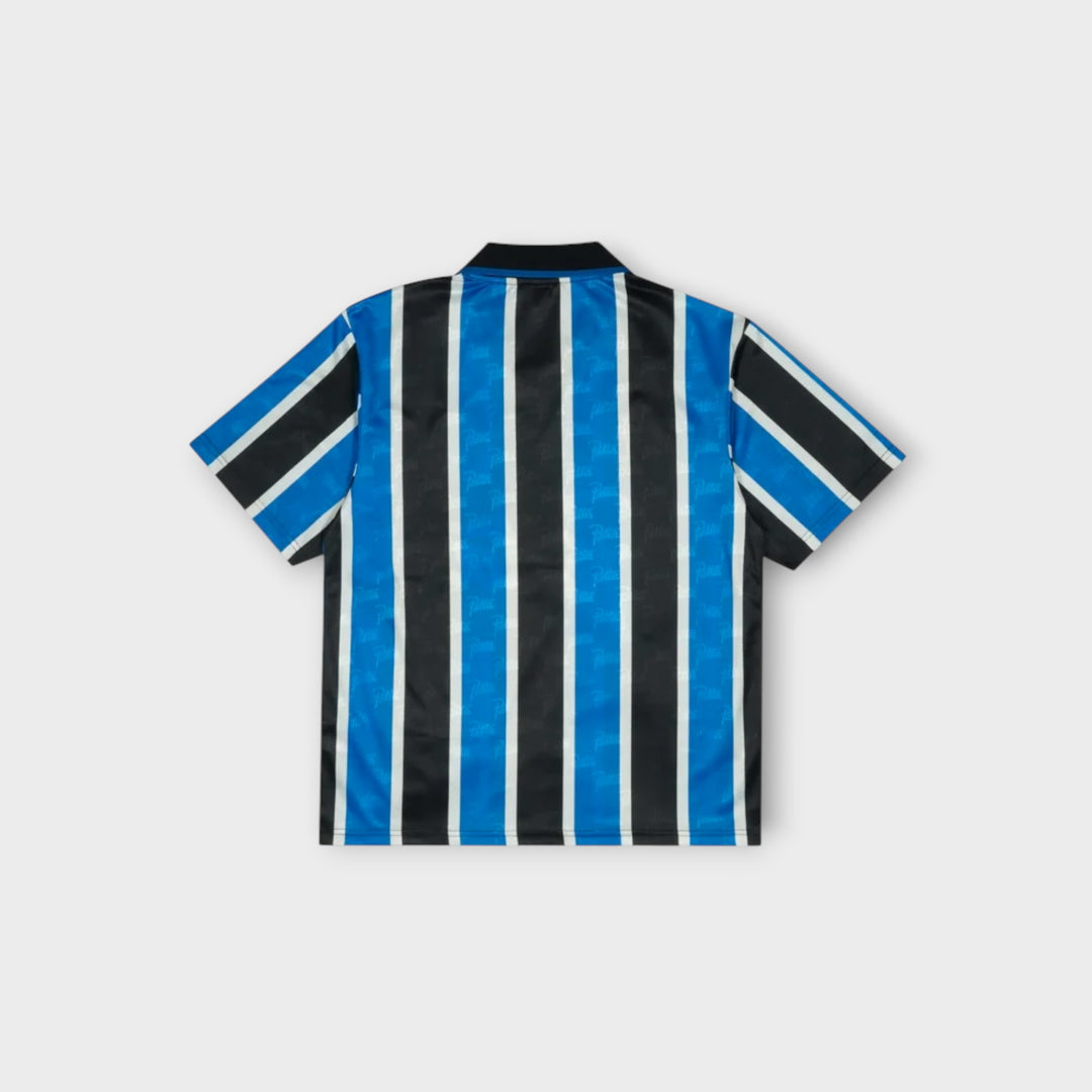 Patta Stripe Football Jersey I Blå
