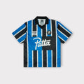 Patta Stripe Football Jersey I Blå