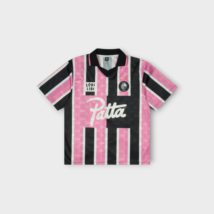 Patta Stripe Football Jersey I Pink