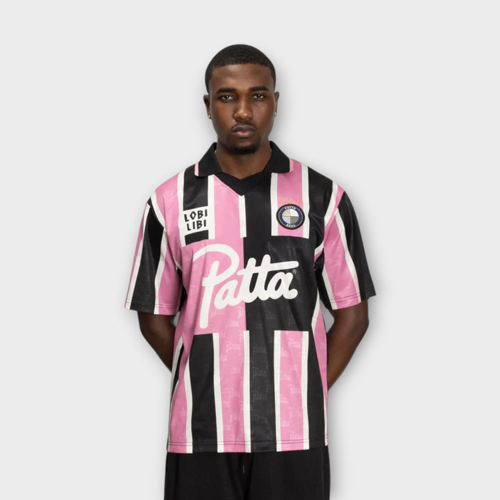 Patta Stripe Football Jersey I Pink