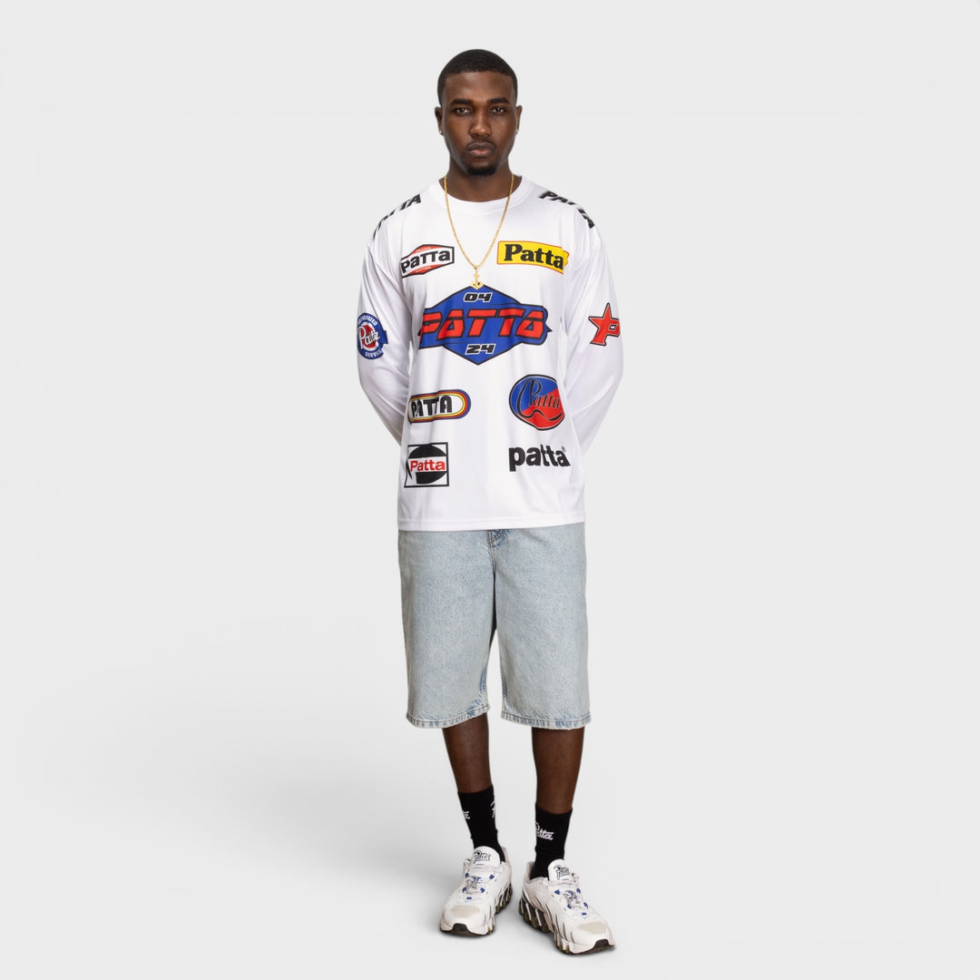 Patta Sponsor Jersey I Hvid
