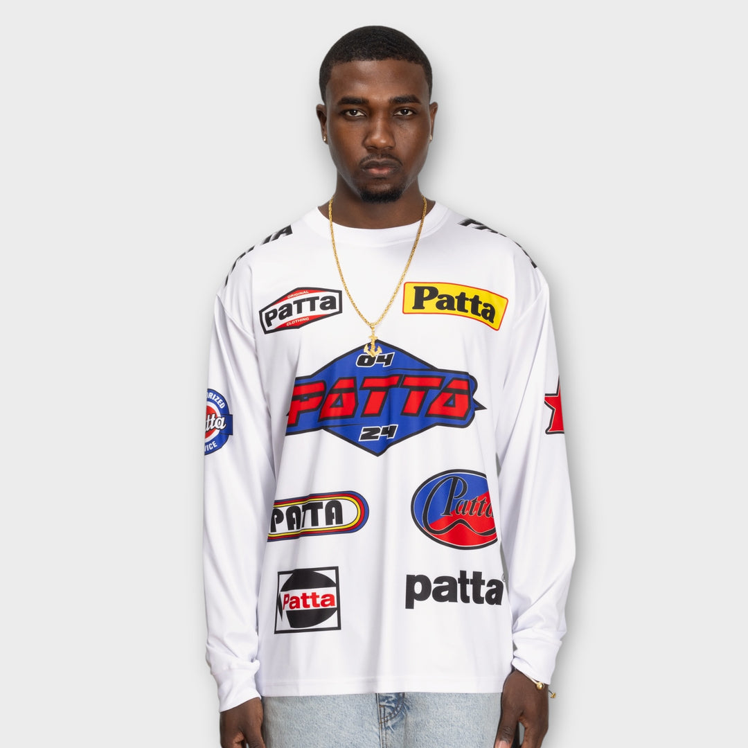 Patta Sponsor Jersey I Hvid