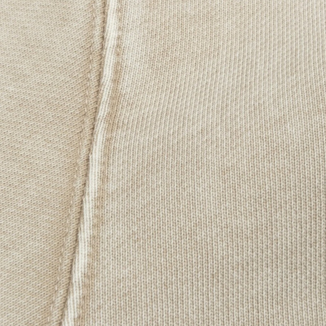 Patta Loopback Logo Zip Hooded Sweater I Cream