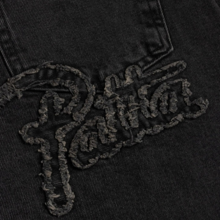 Patta Whiskers Denim Shorts I Black