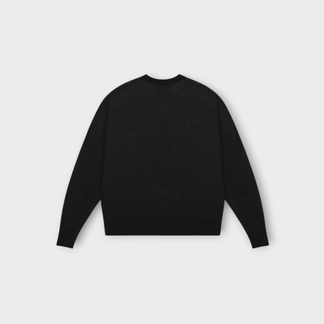 Patta Hearted Jumper I Sort
