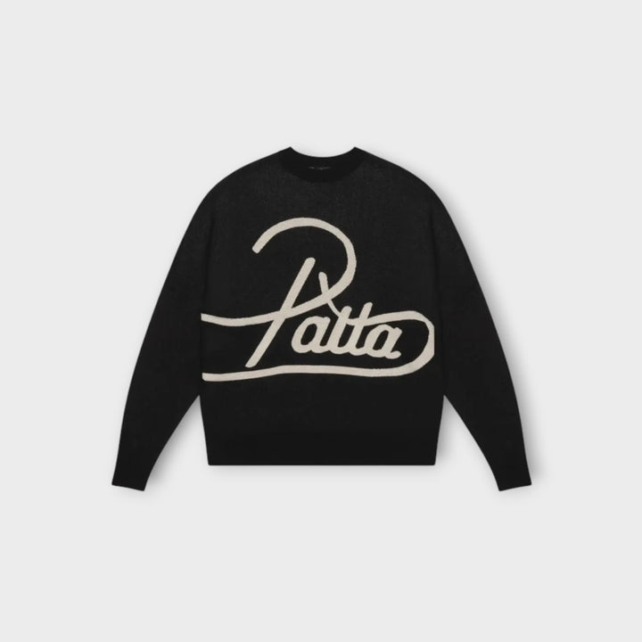 Patta Hearted Jumper I Sort