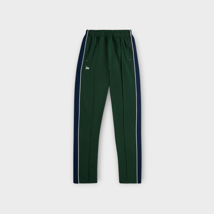 Patta Tricot Straight Track Pants I Grøn