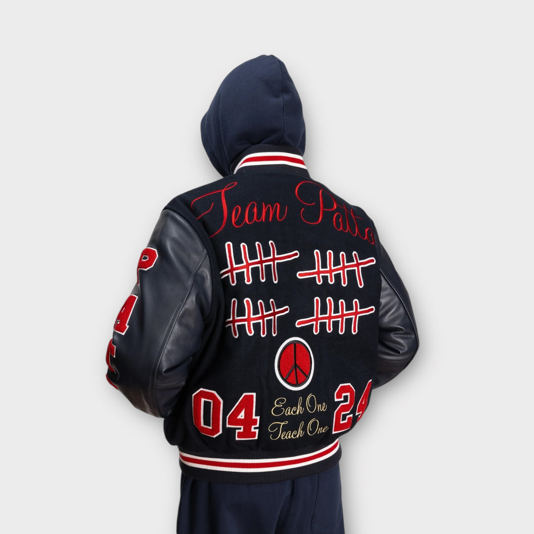 Patta 20th Anniversary Versity Jacket I Black