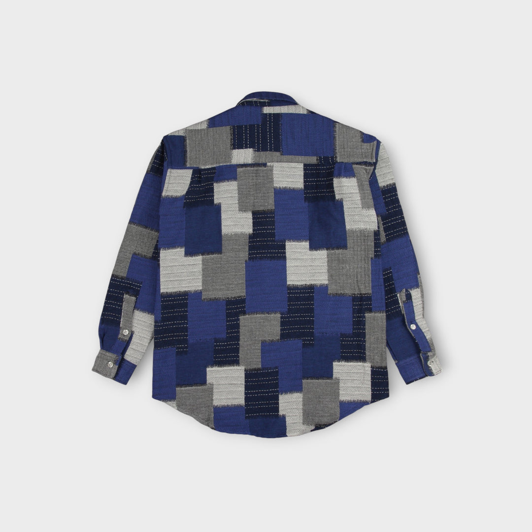 Le Fix Patchwork Box Shirt