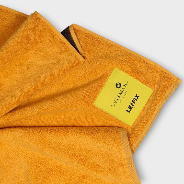 Geismars X Le Fix Terry Beach Towel I Orange/Grå