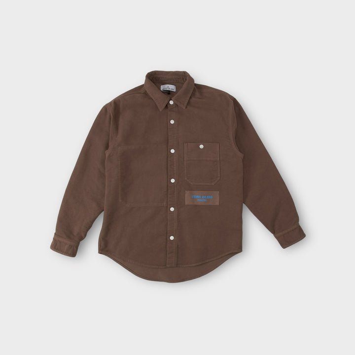 Stone Island Marina 109X6 Overshirt I Brun