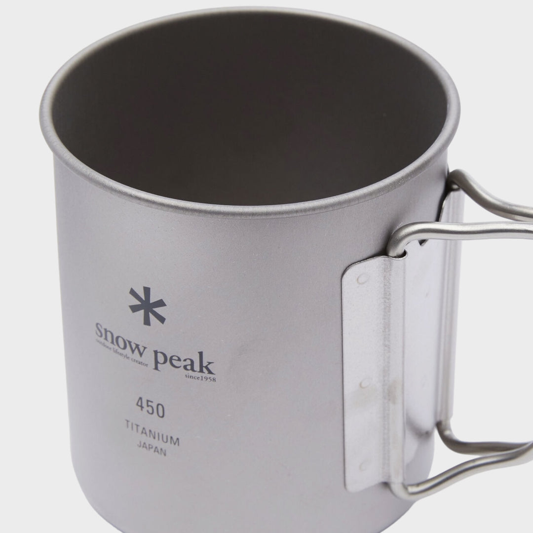 Snow Peak Titanium Single Cup 450 ml