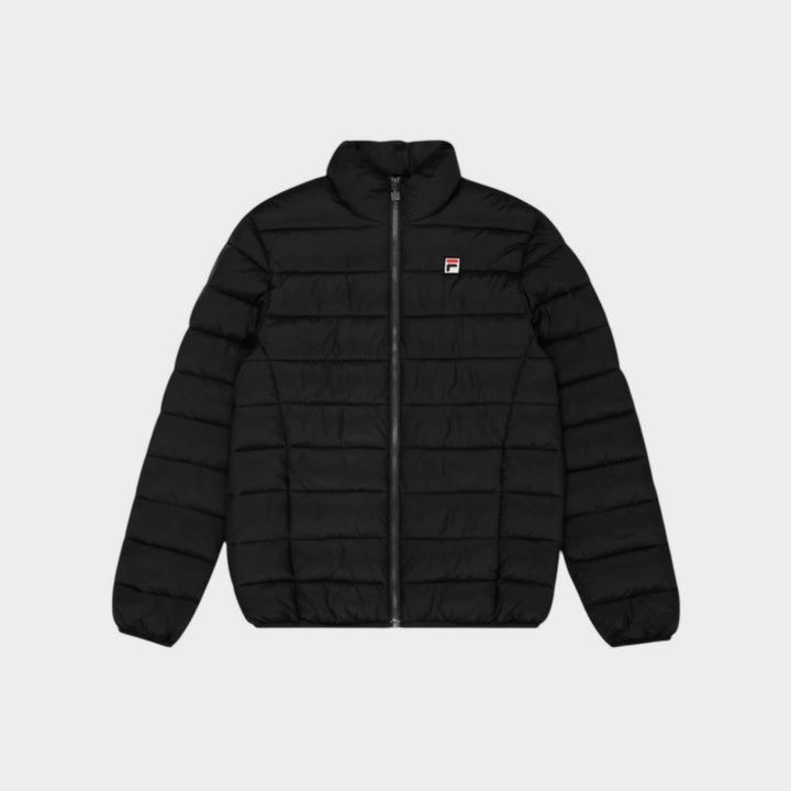 FILA MILANO Regular Thin Puffer Jacket In Black