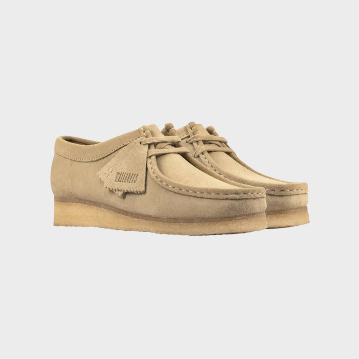 Clarks Wallabee Suede Dame I Maple