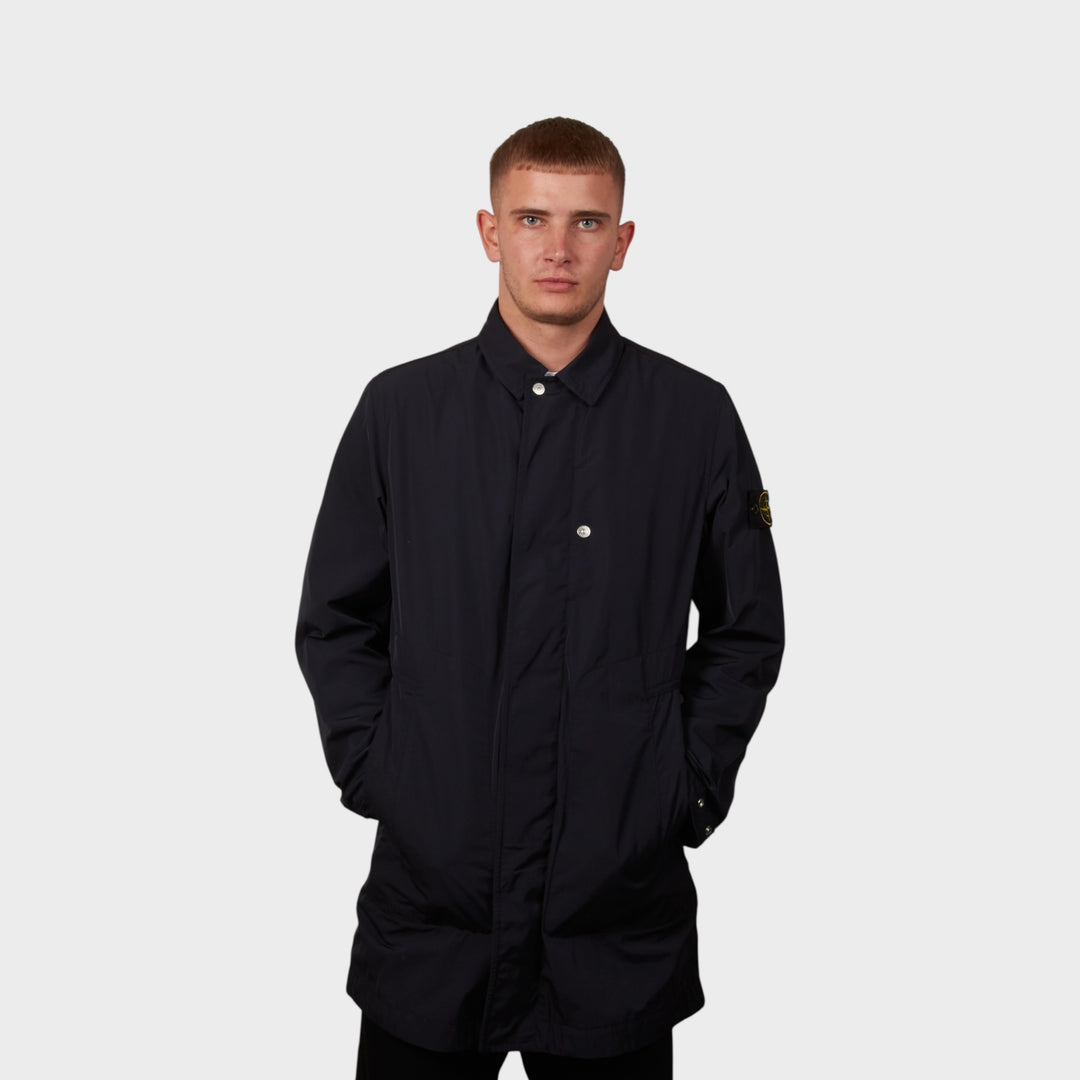 Stone Island K1S157100009 Coat In Navy