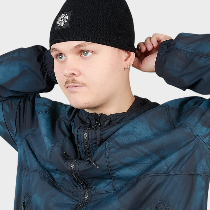 Stone Island Beanie In Black