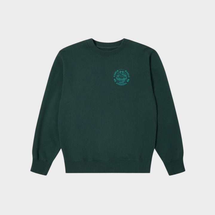 Edwin Music Channel Sweatshirt In Green