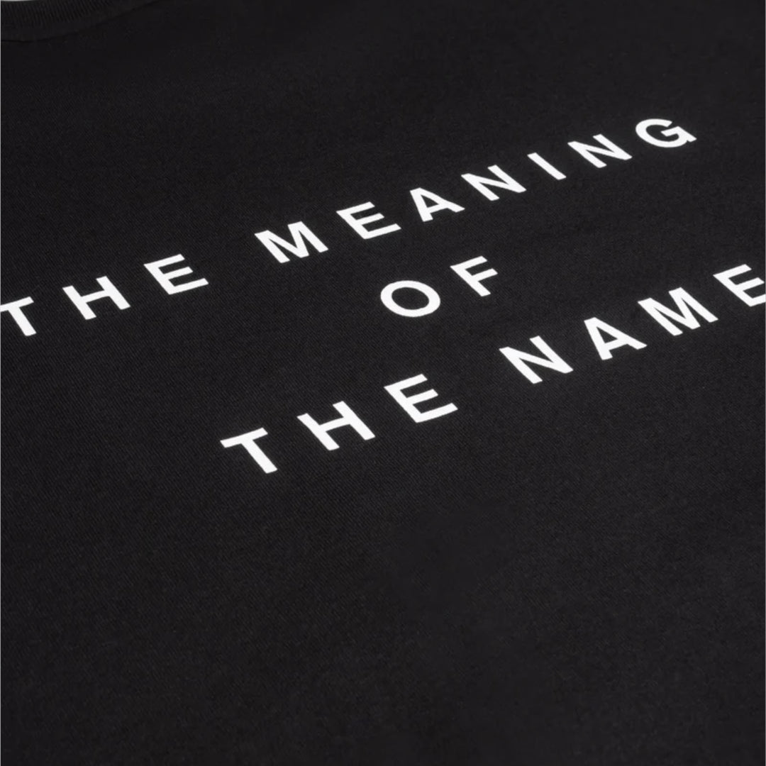 Patta Meaning of the Name T-Shirt In Black