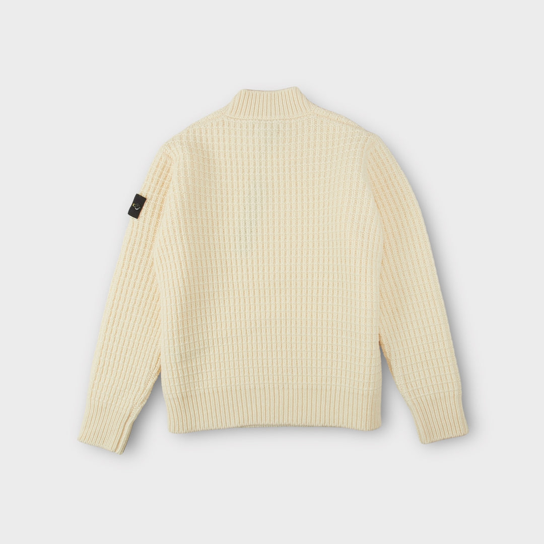 Stone Island 537D5 Heavy Knit I Creme