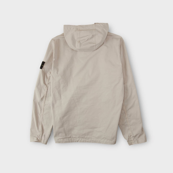 Stone Island 10110 Hooded Overshirt I Lys Grå